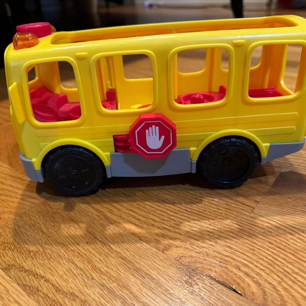 Fisher Price Little People yellow school bus